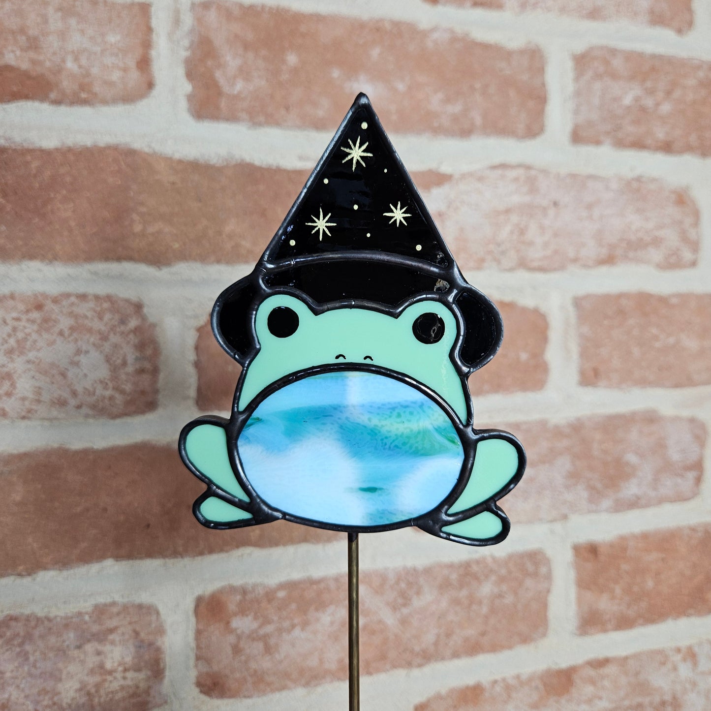 Witchy Frog Plantstake