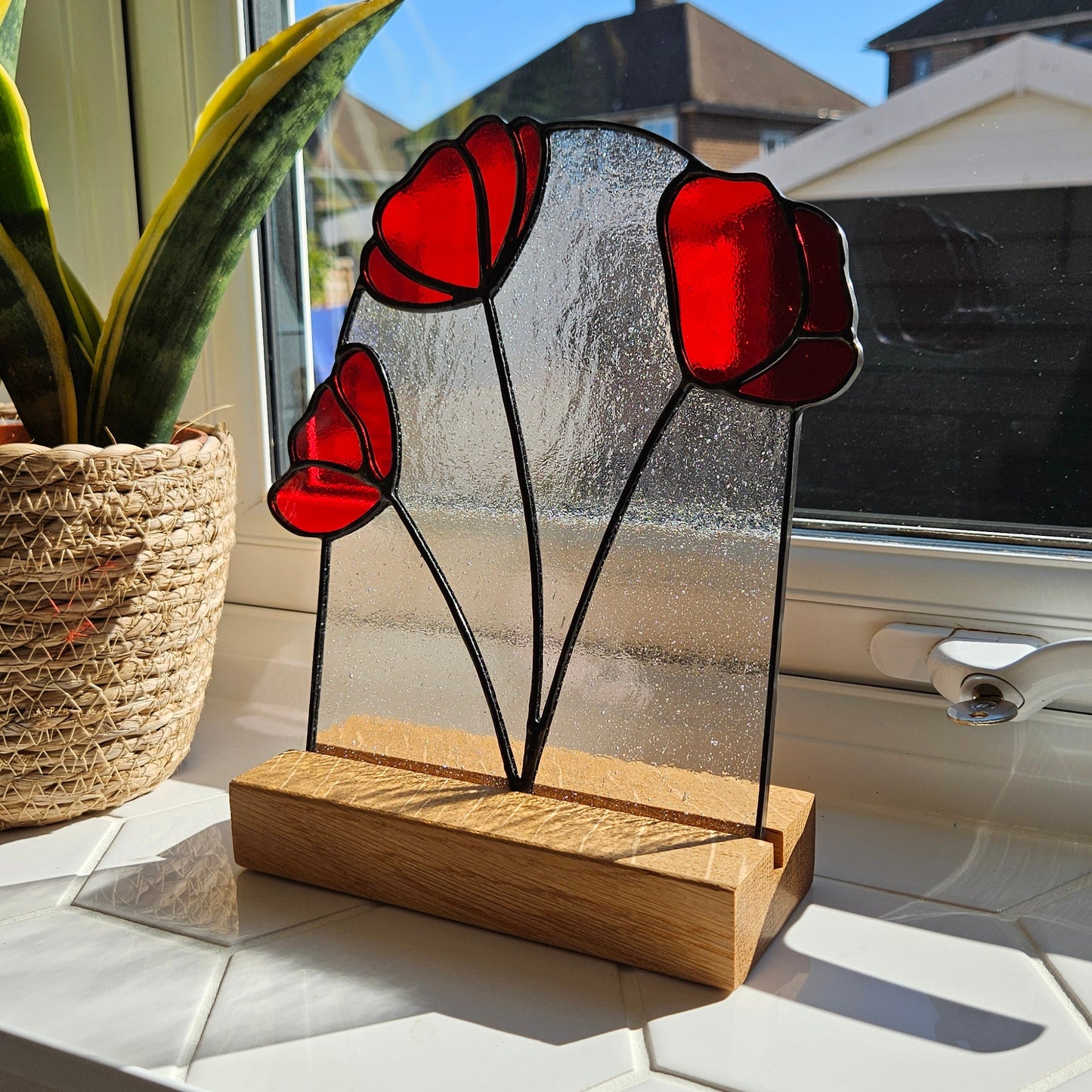 Red Poppy Panel