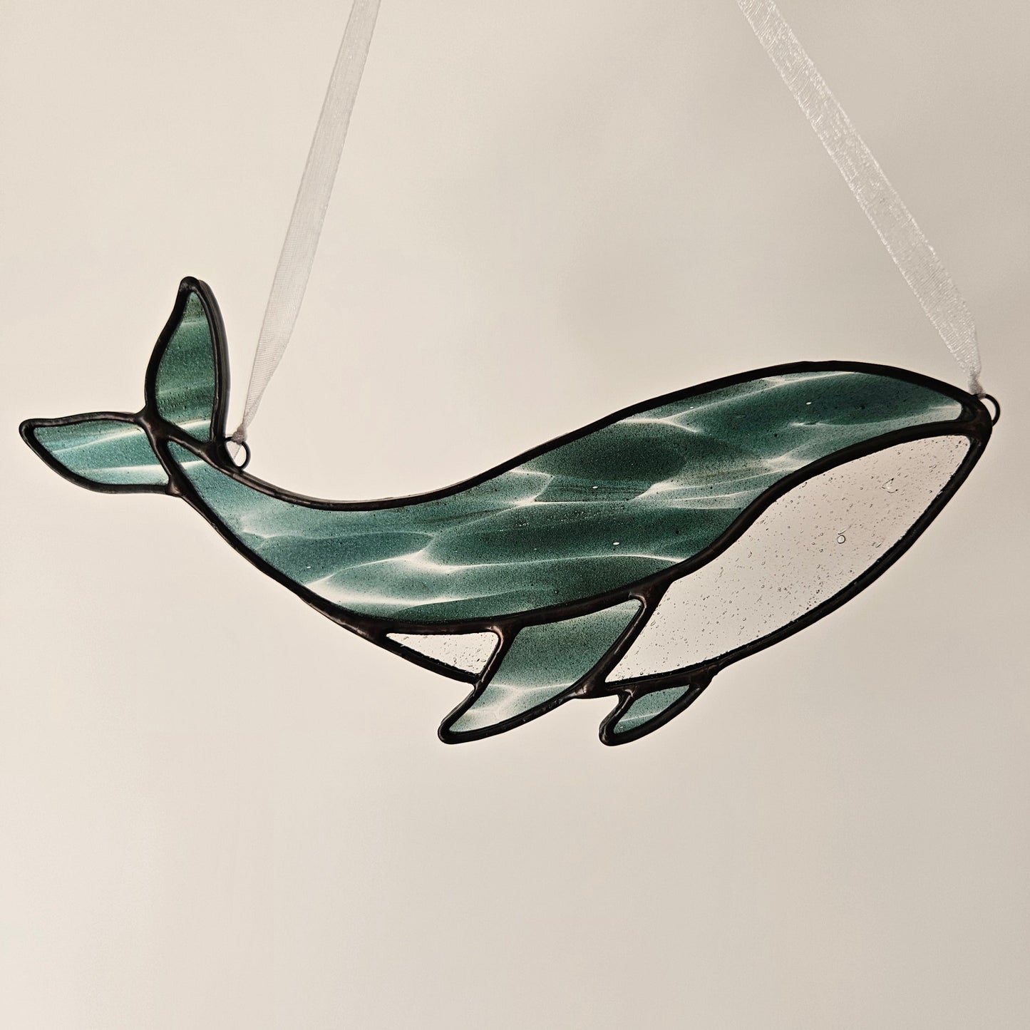 Whale Suncatcher #3 (MADE TO ORDER 1-2 weeks)