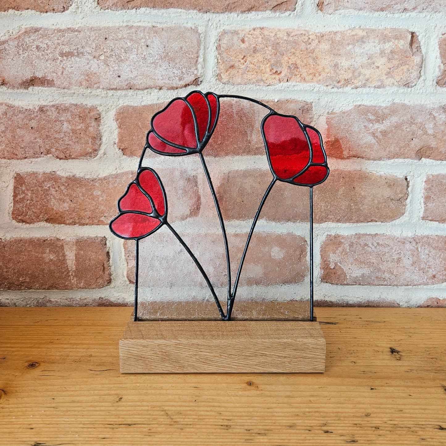 Red Poppy Panel