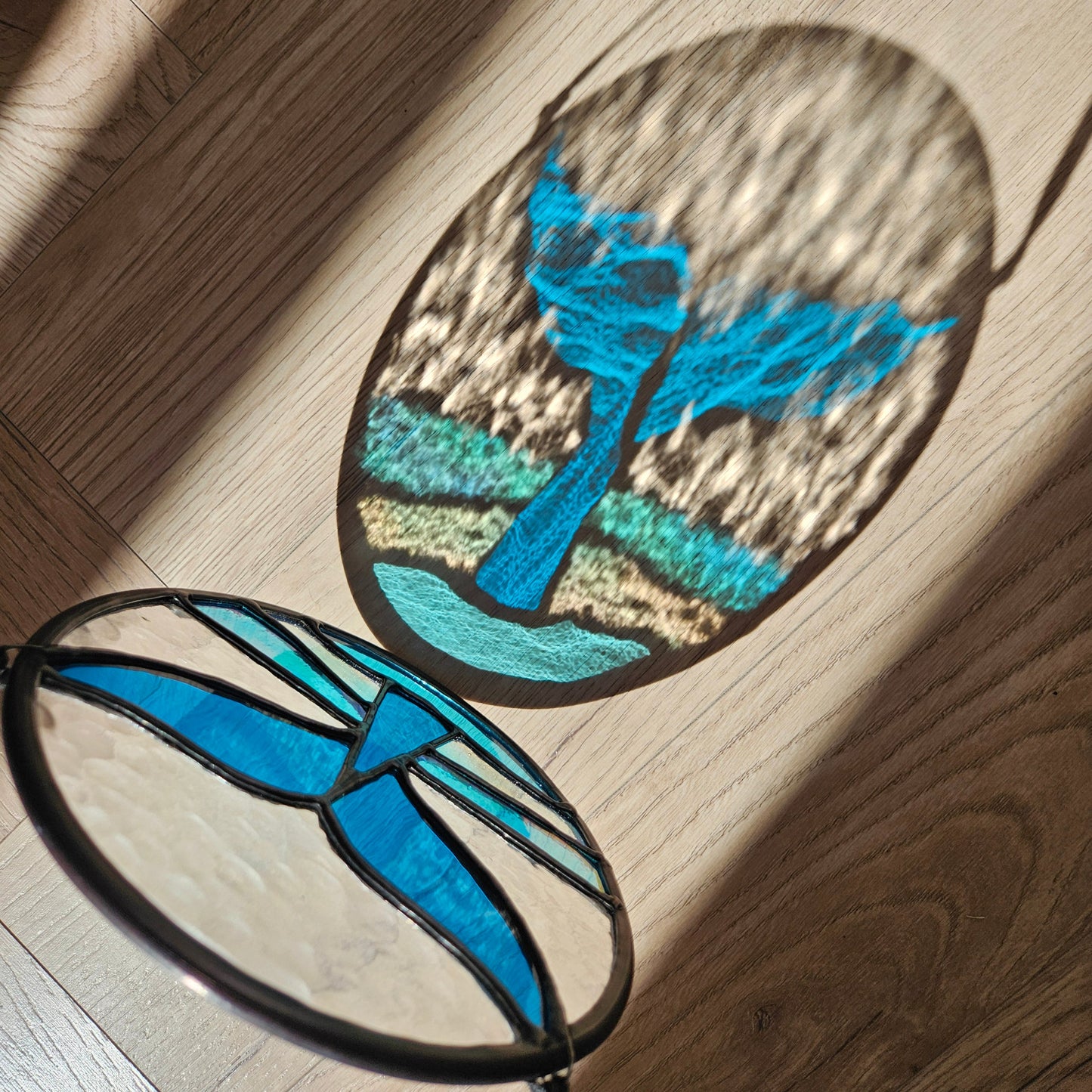 Whale Tail Suncatcher