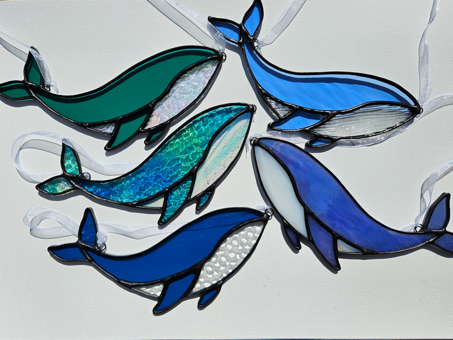 Whale Suncatcher #6 (MADE TO ORDER 1-WEEKS)