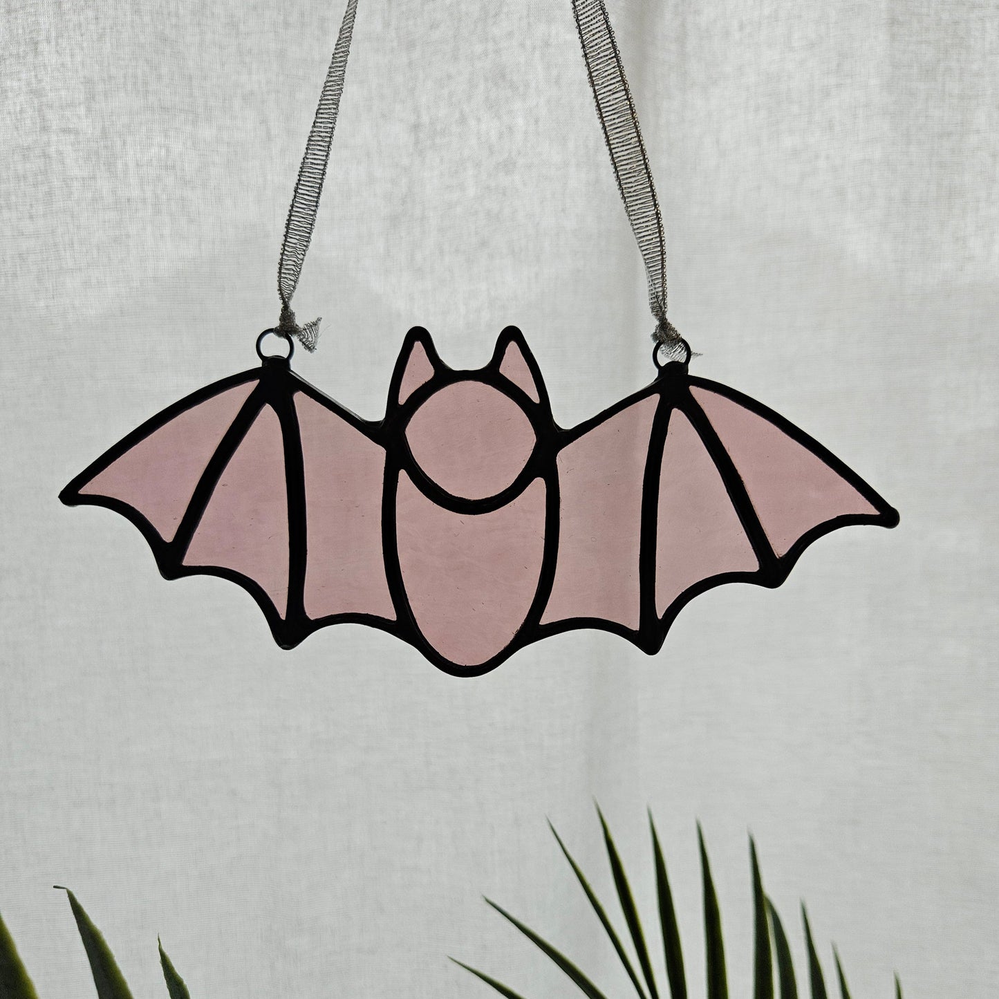 Stained Glass Bat Suncatcher