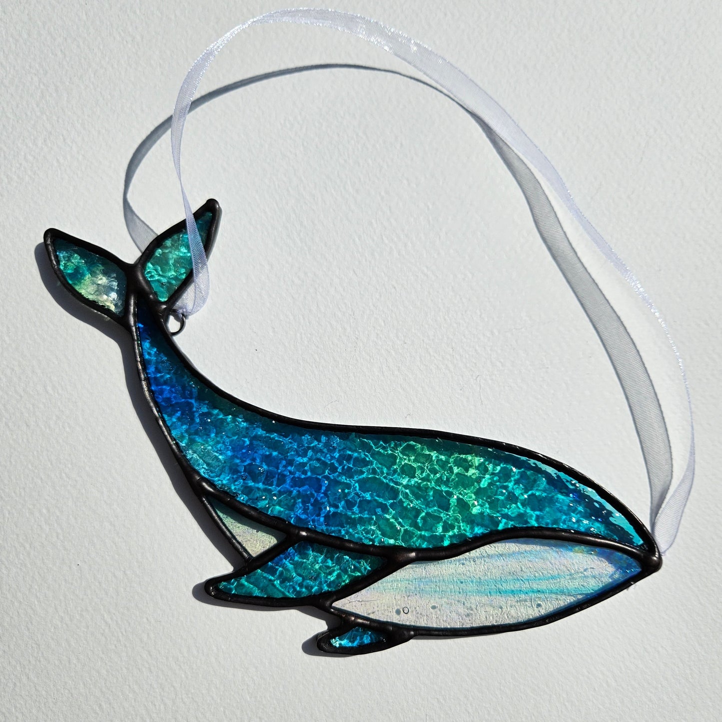 Whale Suncatcher #6 (MADE TO ORDER 1-WEEKS)