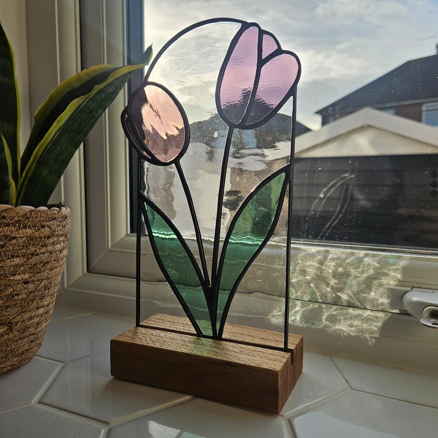 Purple Tulip Panel
