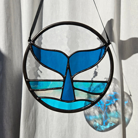 Whale Tail Suncatcher