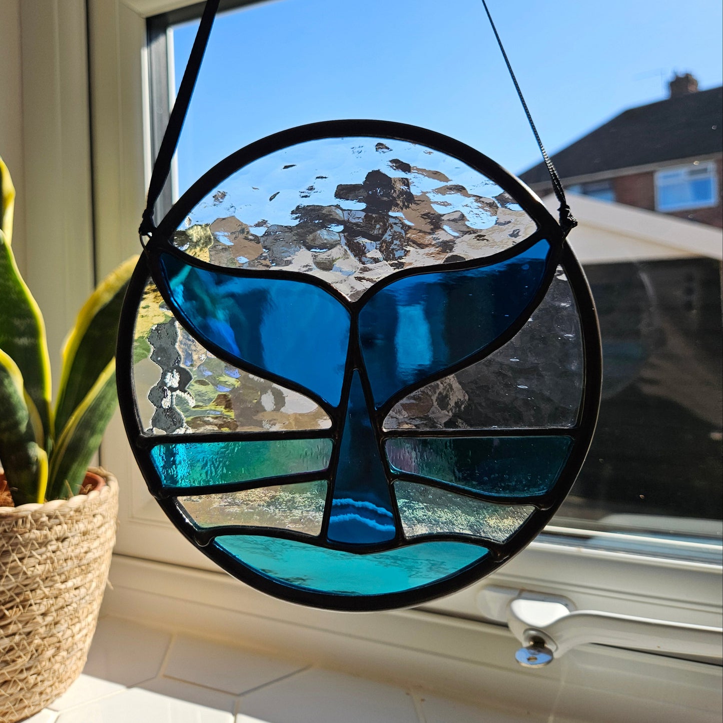 Whale Tail Suncatcher