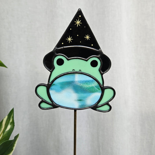 Witchy Frog Plantstake